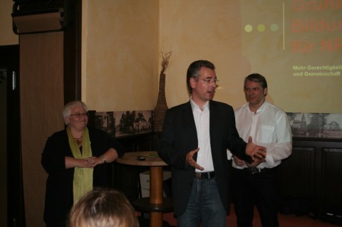 Sigrid Beer, Hans-Christian Markert und Jürgen Peters