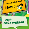 Gruene-Meerbusch_Ortsschild_Jugendkultur-Stadt-Meerbusch