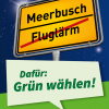 Gruene-Meerbusch_Ortsschild_Ohne-Fluglaerm-Stadt-Meerbusch