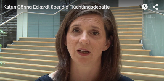 Katrin Göring-Eckardt über die Flüchtlingsdebatte