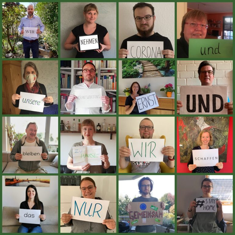 Wir nehmen Corona und unsere Verantwortung ernst