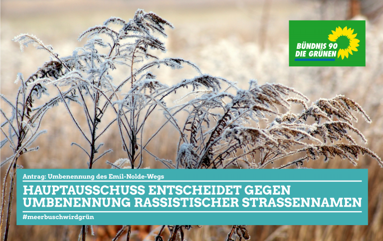 Emil-Nolde-Weg in Meerbusch wird nicht umbenannt, sondern bekommt eine Gedenktafel
