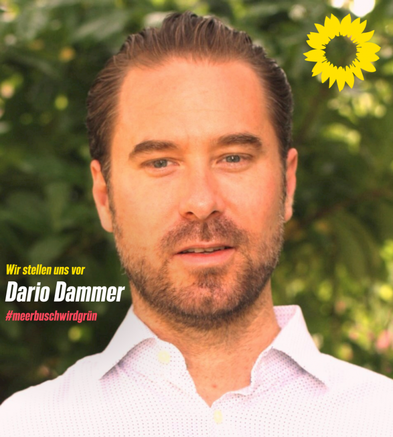 Bündnis 90/ Die Grünen in Meerbusch stellen sich vor: Dario Dammer