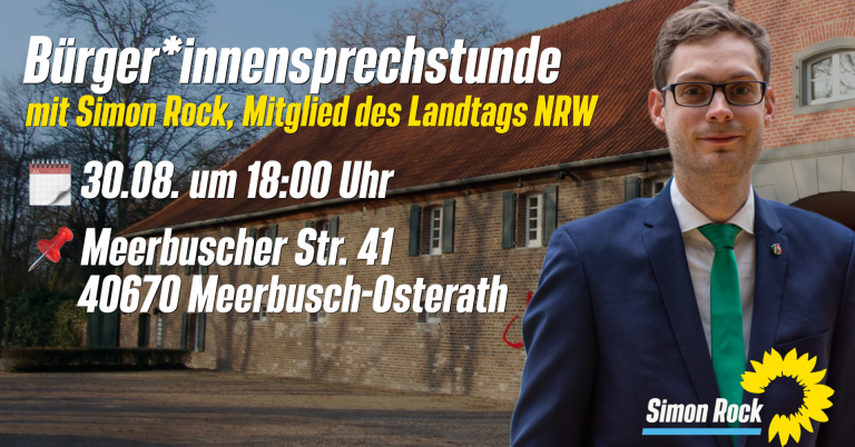 Bürger*innensprechstunde: Gestalte deine Stadt mit!