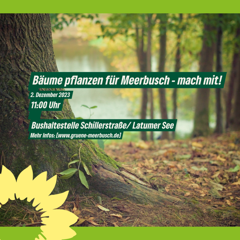 60 Bäume für den Herrenbusch – wer packt mit an?