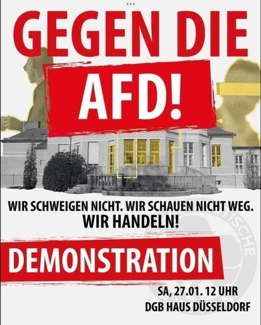 Aufruf: Gegen die AfD! Wir schweigen nicht. Wir schauen nicht weg. WIR HANDELN!