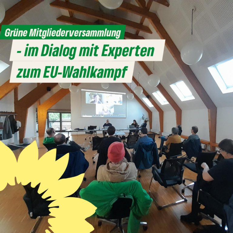 Mitgliederversammlung: Unser Europawahlkampf