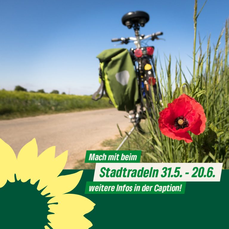 Mach mit beim Stadtradeln und schütze das Klima