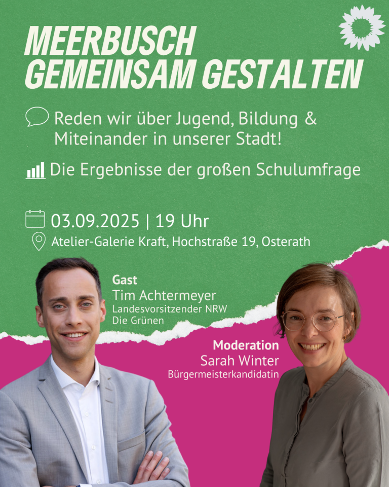 Einladung: Präsentation der Schulumfrage mit Sarah & Tim