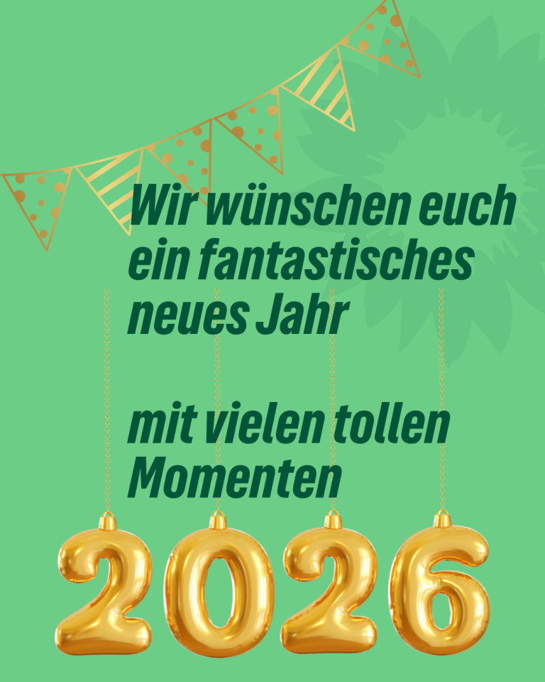 Alles Gute für 2026!