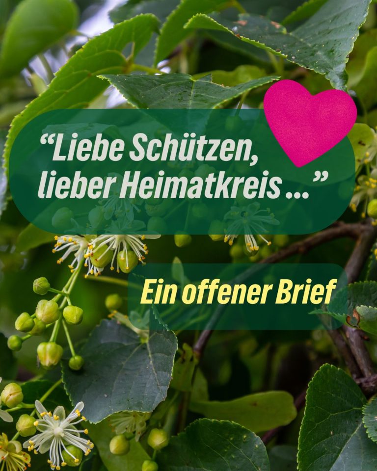 Liebe Schützen, lieber Heimatkreis