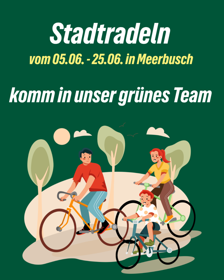 Stadtradeln – komm in unser grünes Team