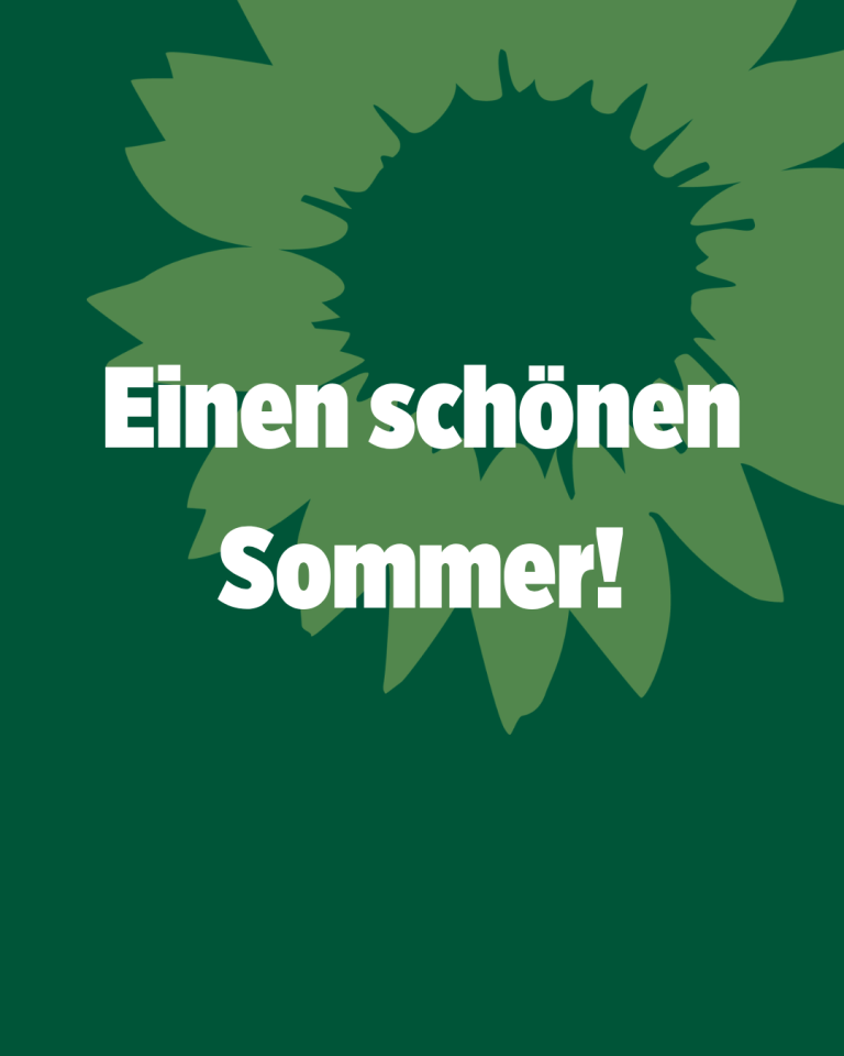 Wir wünschen einen schönen Sommer!